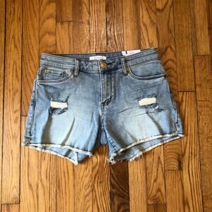 STS Blue NWT Women's Aubrey Denim Shorts 9" Mid Rise Size 28